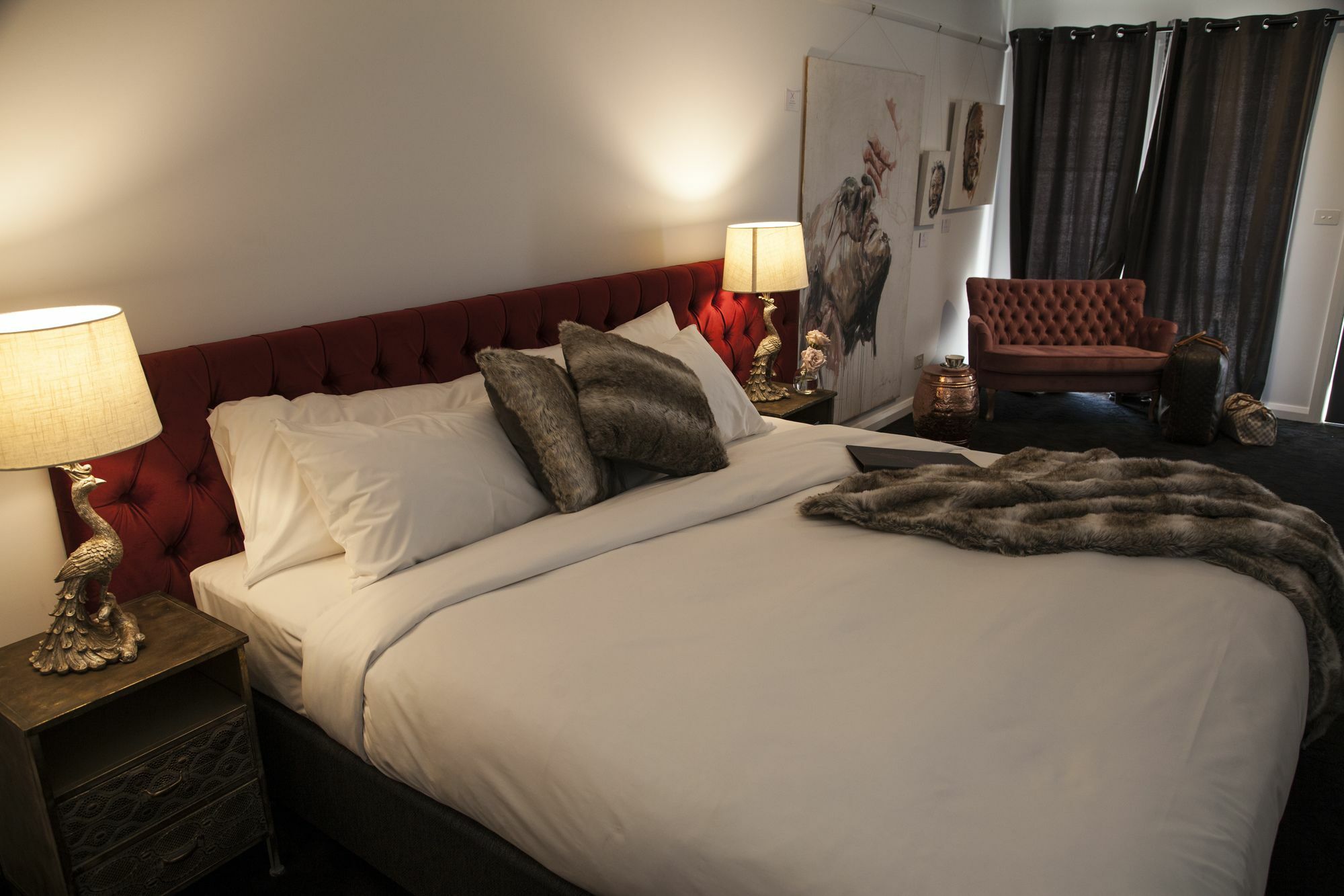 Daylesford Art Motel Luaran gambar A bedroom