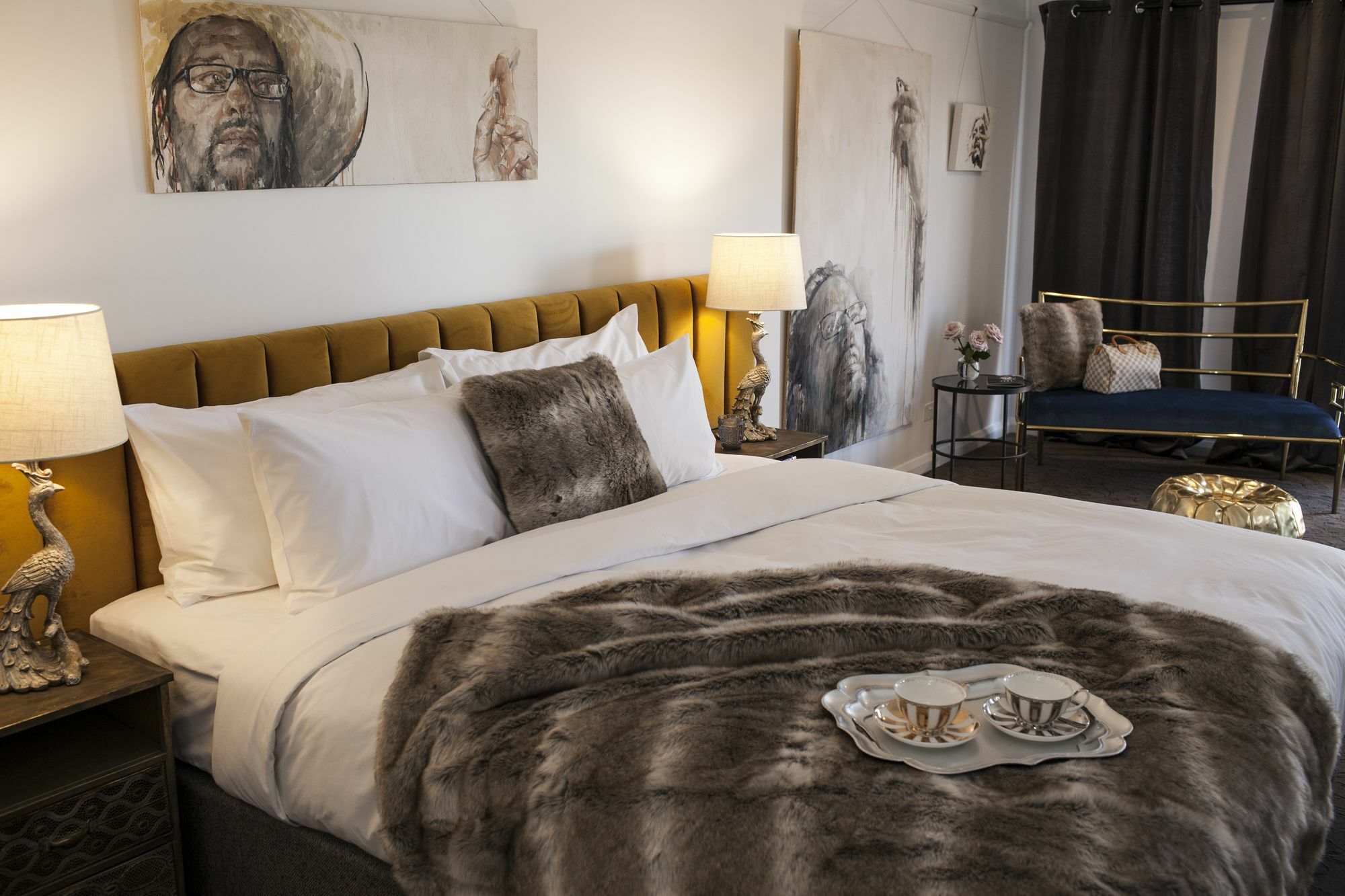 Daylesford Art Motel Luaran gambar A guest room at the hotel